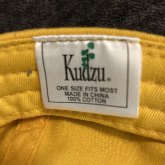 VINTAGE NASCAR Hat in Yellow One Size Fits Most - Picture 3 of 3